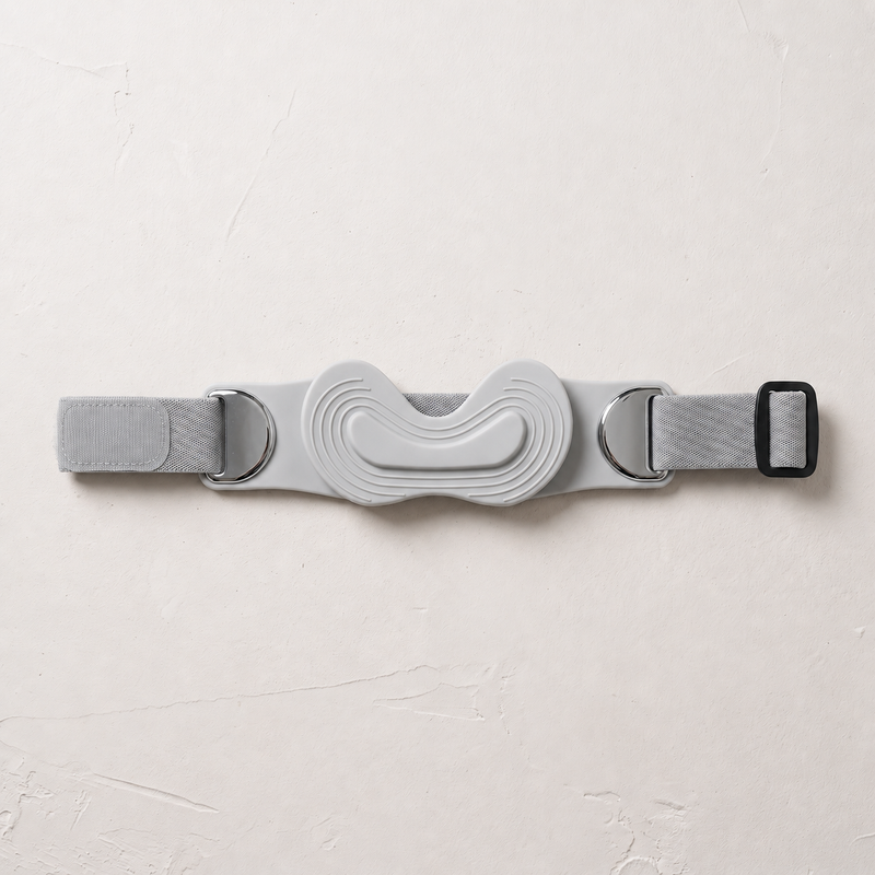 Face intérieure avec coussinet de la genouillère Velox blanche