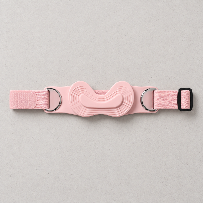 Face intérieure avec coussinet de la genouillère Velox rose